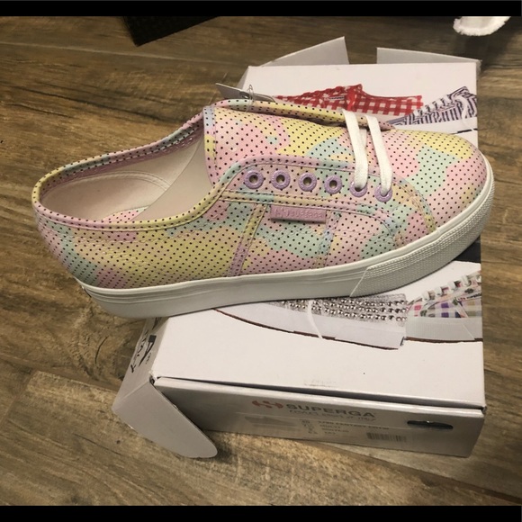 Superga made in Italy platform NIB sz 9 - Picture 4 of 4